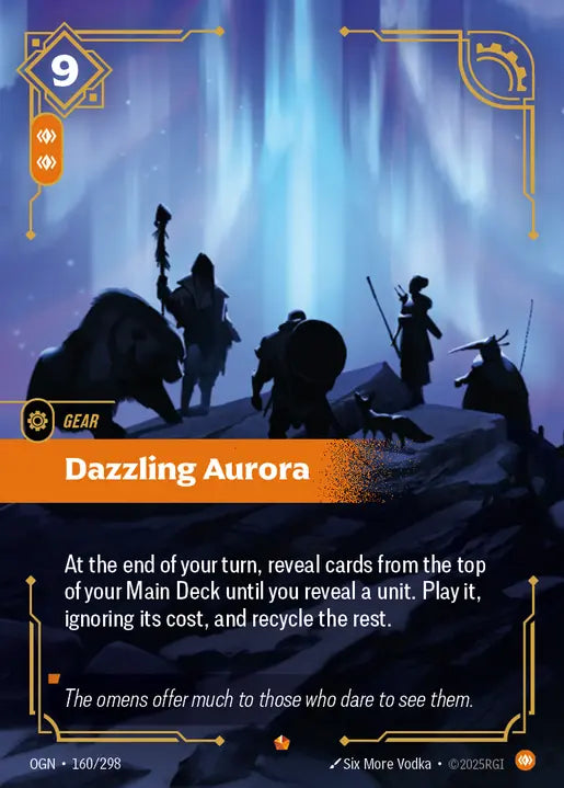 Dazzling Aurora Foil Epic Origins 160/298 NM