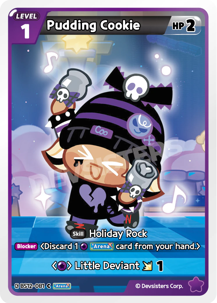 Pudding Cookie Common Festival Arena BS12-081 NM