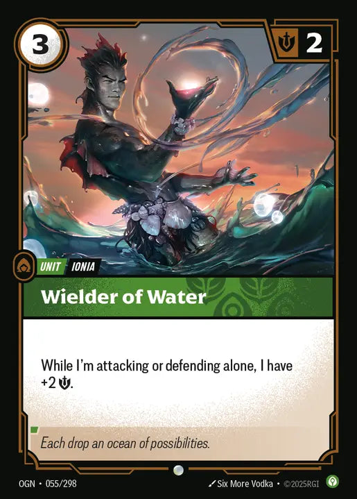 Wielder of Water Common Origins 055/298 NM