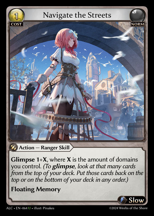 Navigate the Streets Common Radiant Origins 102 NM