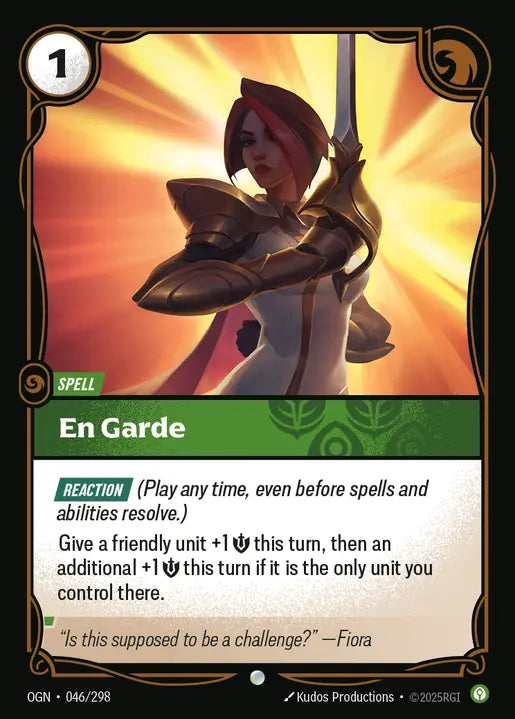 En Garde Common Origins 046/298 NM