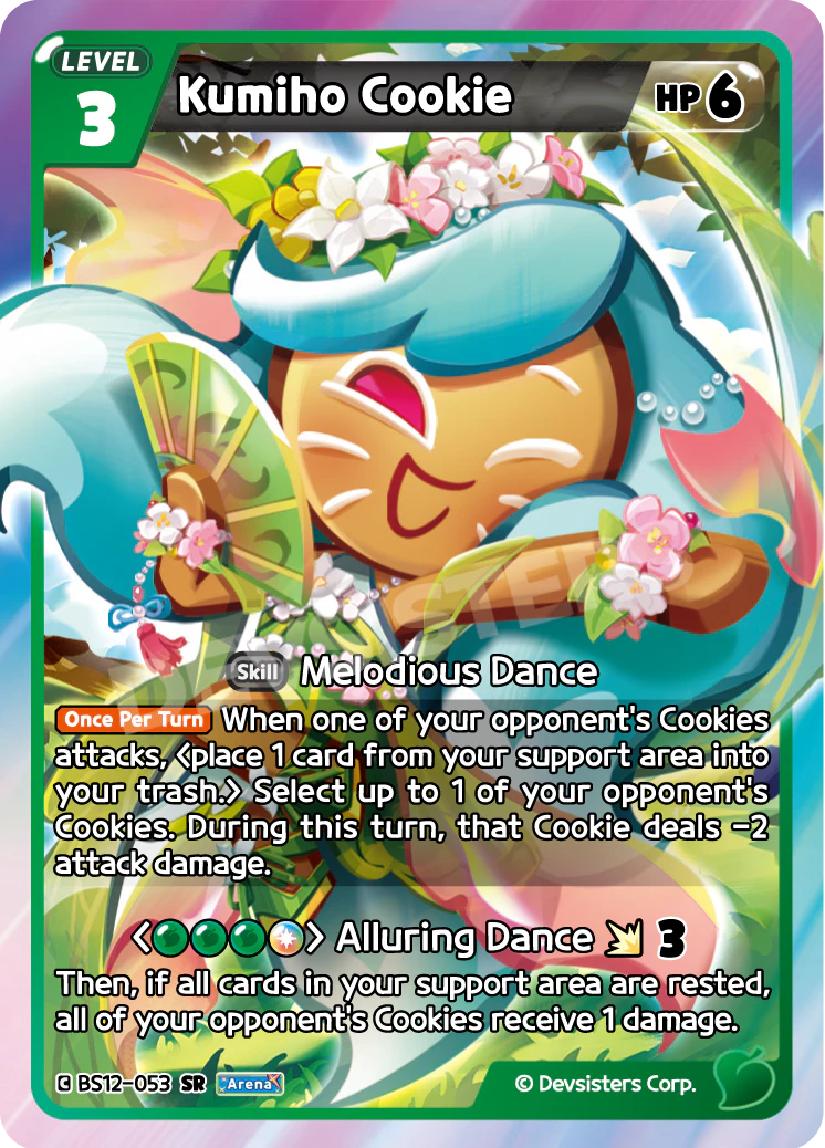 Kumiho Cookie Super Rare Festival Arena BS12-053 NM