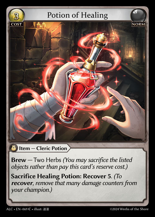 Potion of Healing Common Alchemical Revolution 069 NM