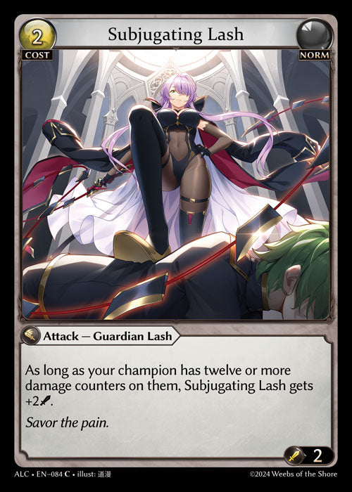 Subjugating Lash Common Alchemical Revolution 084 NM