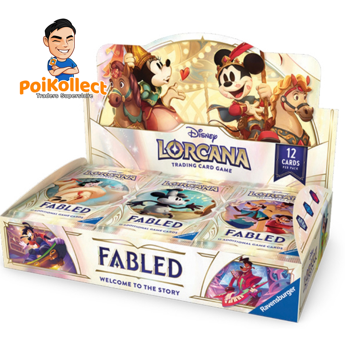 Conditional Disney Lorcana Chapter Booster Box [Limit 1 Booster Box Per Kind]