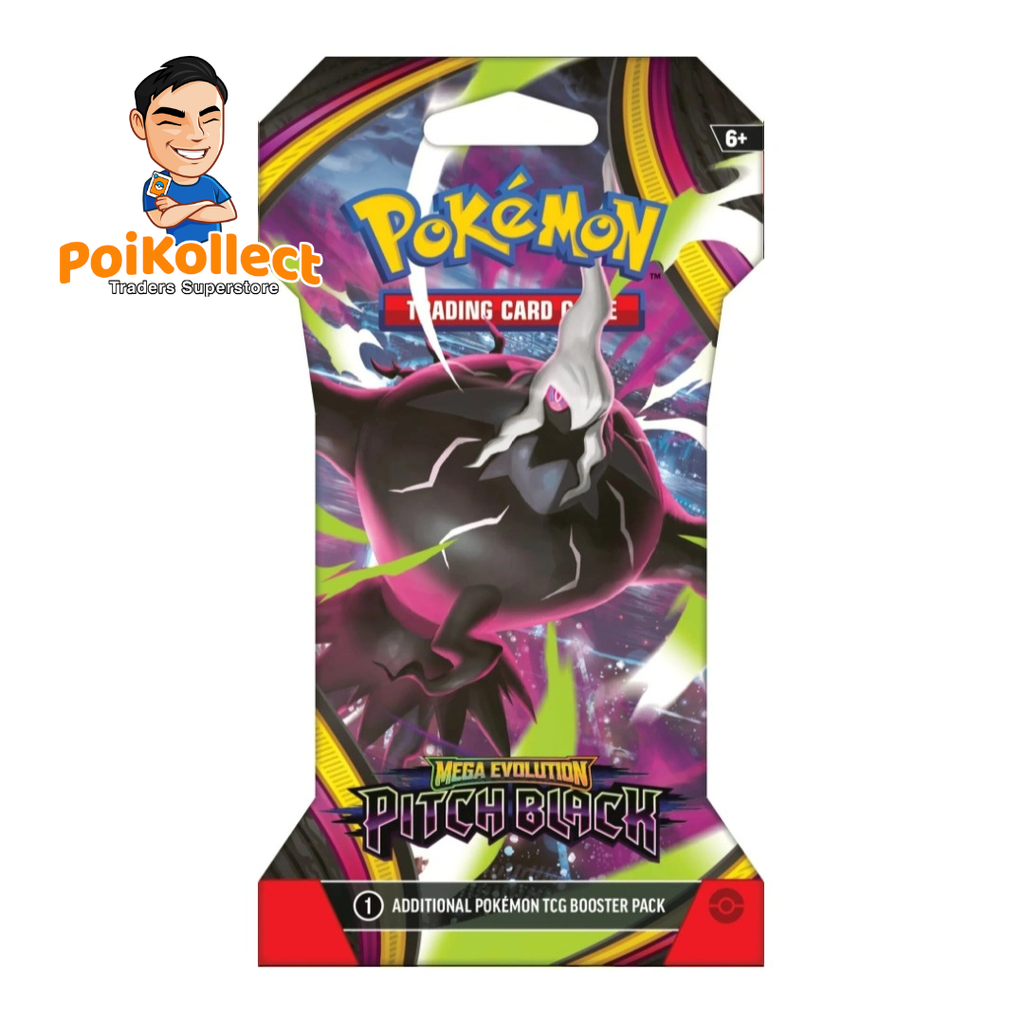 ME05: Pitch Black Sleeved Booster Pack [Limit 8 unit]