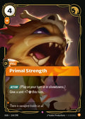 Primal Strength Foil Rare Origins 154/298 NM