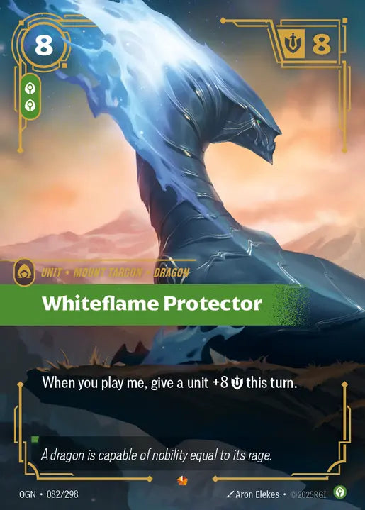 Whiteflame Protector Foil Epic Origins 082/298 NM