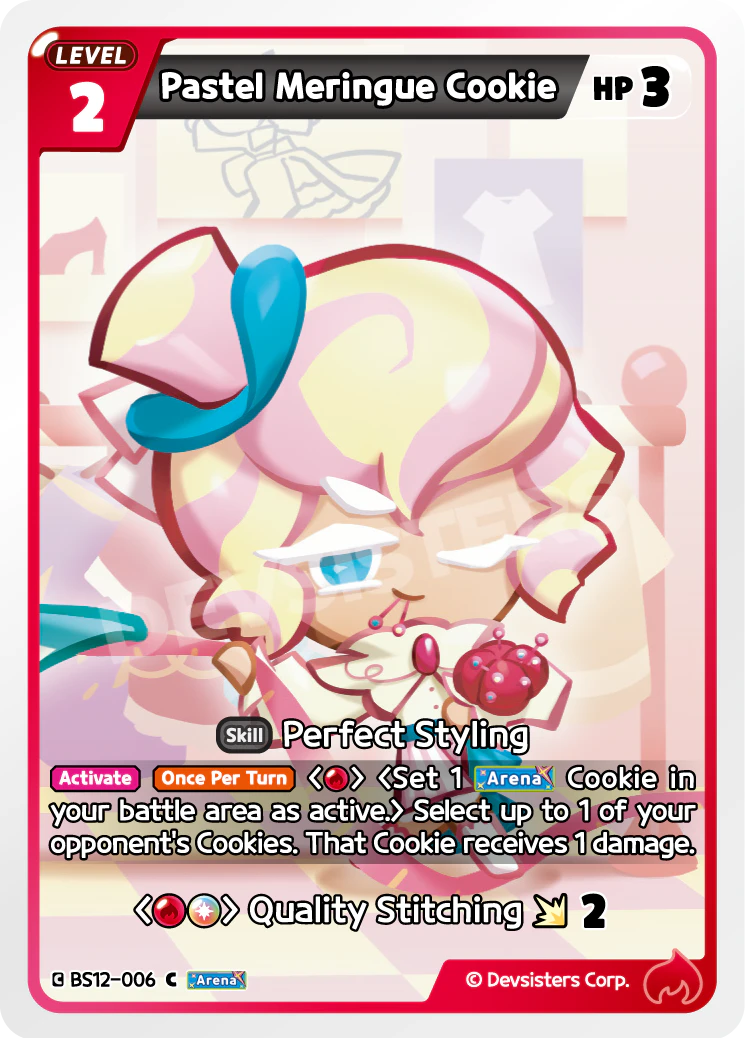 Pastel Meringue Cookie Common Festival Arena BS12-006 NM