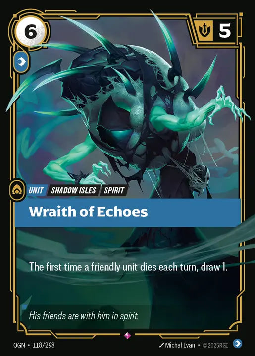 Wraith of Echoes Foil Rare Origins 118/298 NM