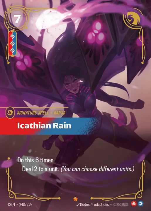 Icathian Rain Foil Epic Origins 248/298 NM