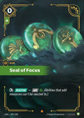 Seal of Focus Foil Epic Origins 081/298 NM