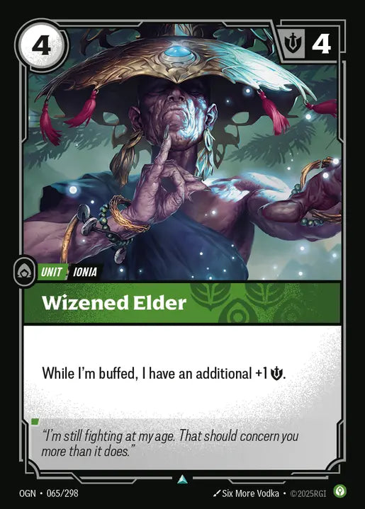 Wizened Elder Uncommon Origins 065/298 NM