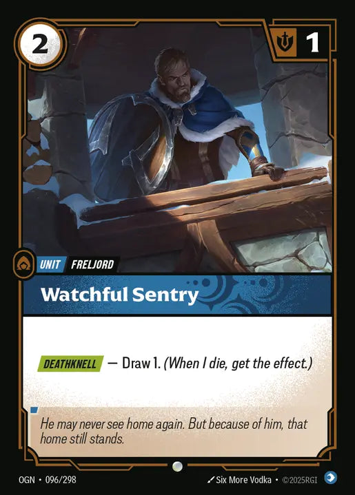 Watchful Sentry Common Origins 096/298 NM