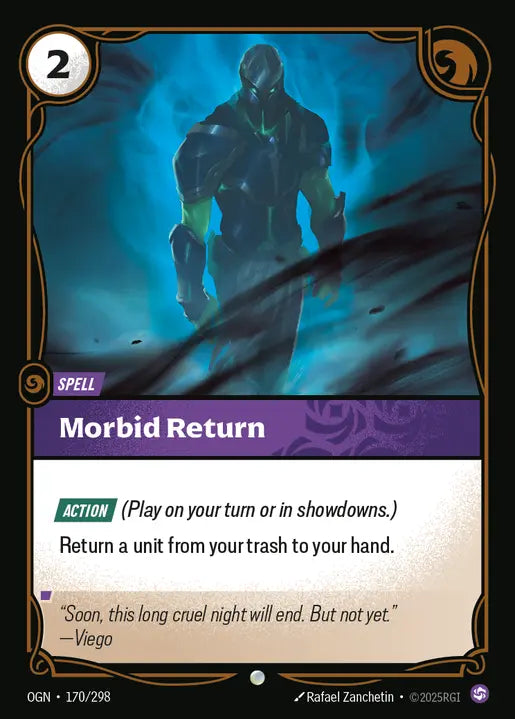 Morbid Return Common Origins 170/298 NM