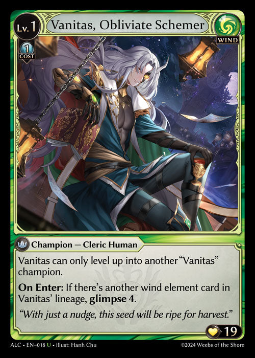 Vanitas, Obliviate Schemer Uncommon Alchemical Revolution 018 NM