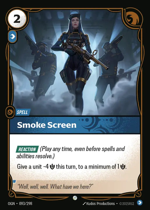 Smoke Screen Common Origins 093/298 NM