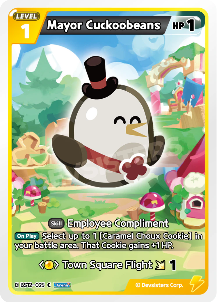 Mayor Cuckoobeans Common Festival Arena BS12-025 NM