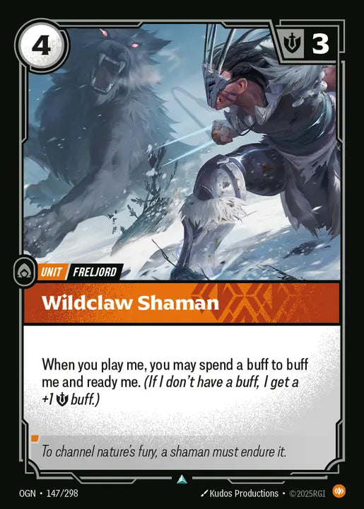 Wildclaw Shaman Uncommon Origins 147/298 NM