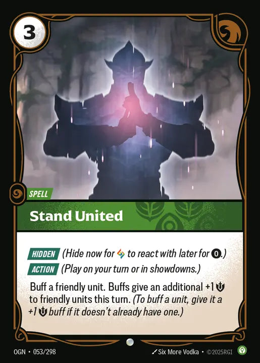 Stand United Common Origins 053/298 NM