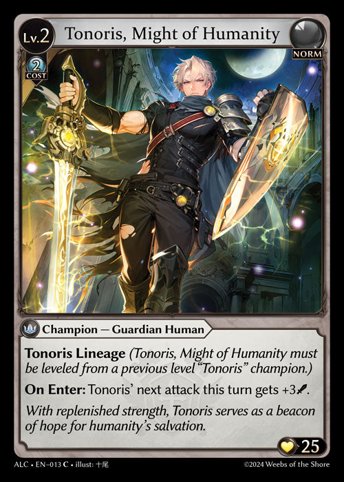 Tonoris, Might of Humanity Common Alchemical Revolution 013 NM