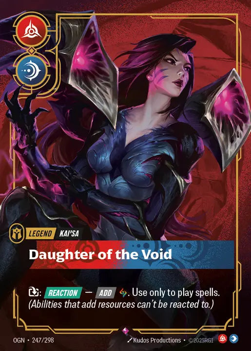Kai'Sa, Daughter of the Void Foil Rare Origins 247/298 NM