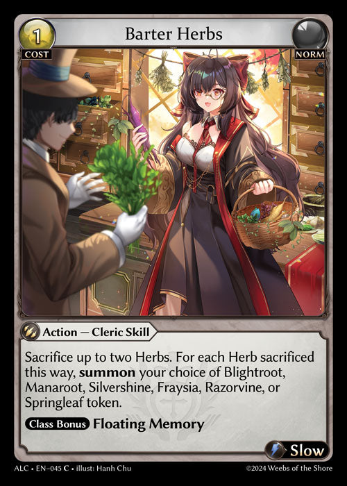 Barter Herbs Common Alchemical Revolution 045 NM
