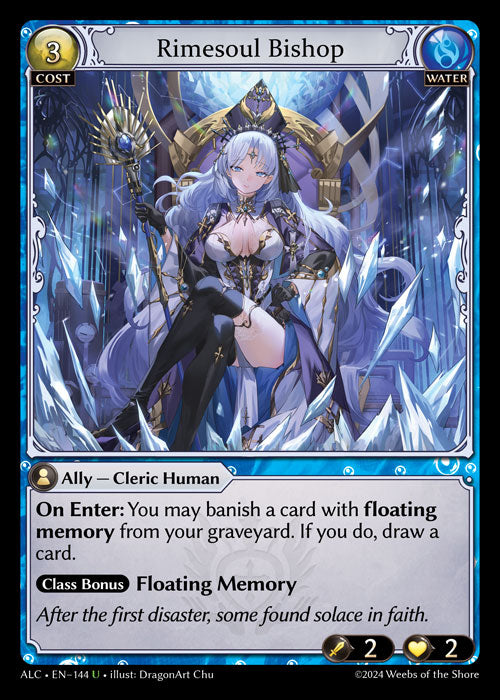 Rimesoul Bishop Uncommon Alchemical Revolution 144 NM
