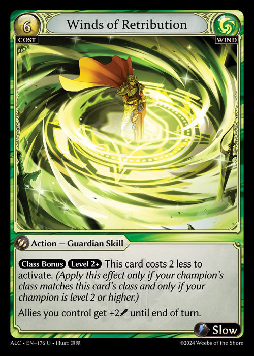 Winds of Retribution Uncommon Alchemical Revolution 176 NM