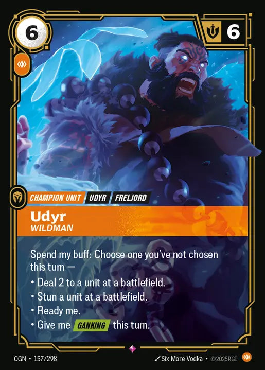 Udyr, Wildman Foil Rare Origins 157/298 NM