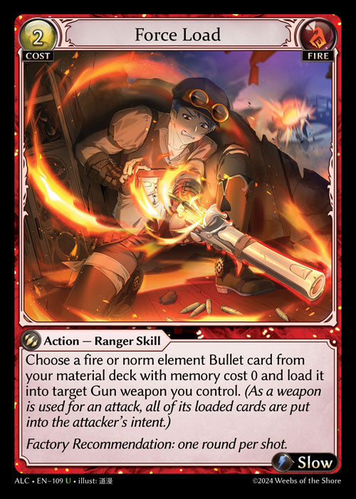 Force Load Uncommon Alchemical Revolution Starter Decks 072 NM