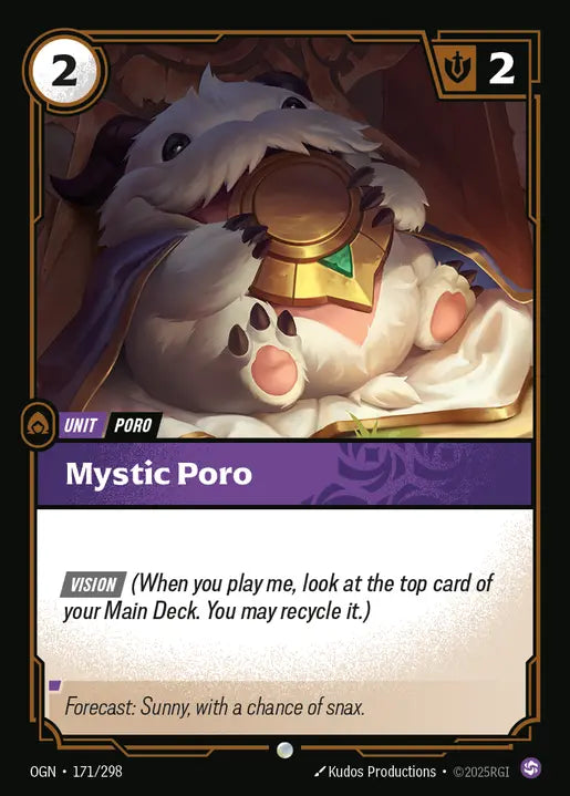 Mystic Poro Common Origins 171/298 NM
