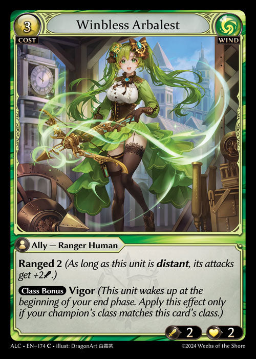 Winbless Arbalest Common Alchemical Revolution 174 NM