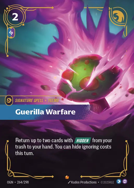 Guerilla Warfare Foil Epic Origins 264/298 NM