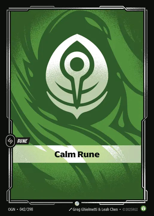 Calm Rune Common Origins 042/298 NM
