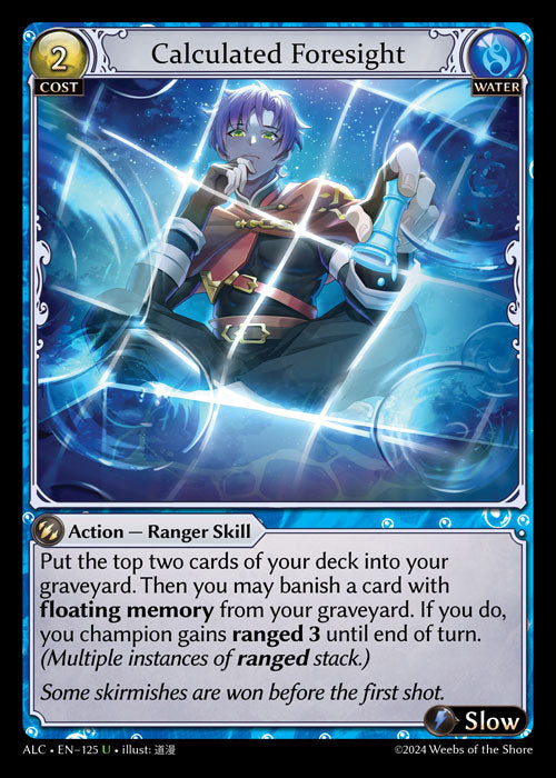Calculated Foresight Uncommon Alchemical Revolution 125 NM