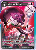 Licorice Cookie Super Rare Festival Arena BS12-109 NM