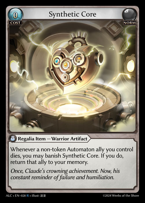 Synthetic Core Rare Alchemical Revolution 028 NM