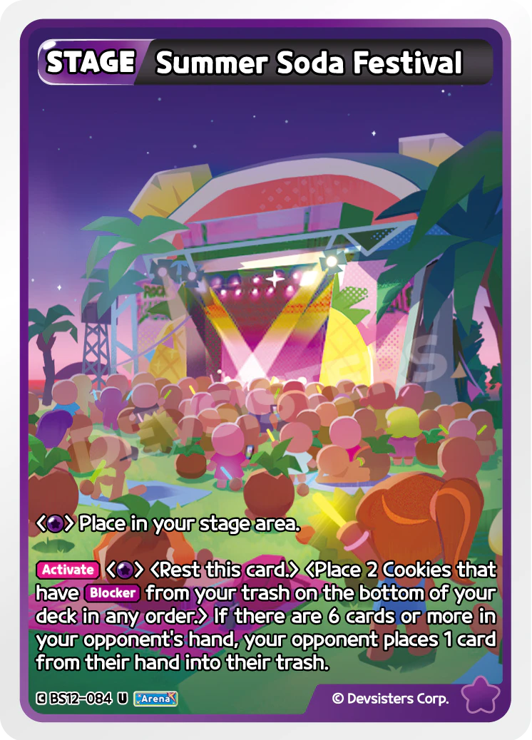 Summer Soda Festival Uncommon Festival Arena BS12-084 NM