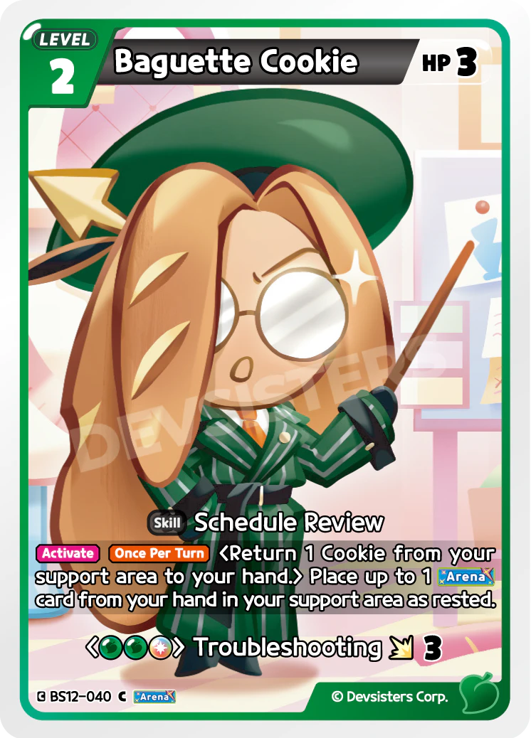 Baguette Cookie Common Festival Arena BS12-040 NM