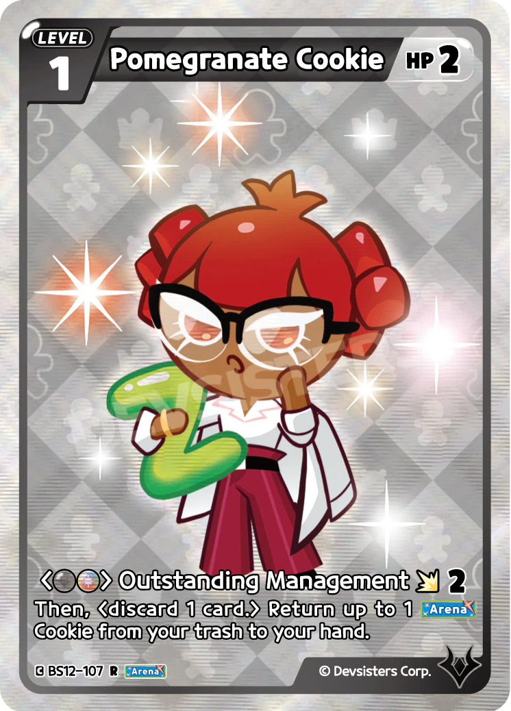 Pomegranate Cookie Rare Festival Arena BS12-107 NM