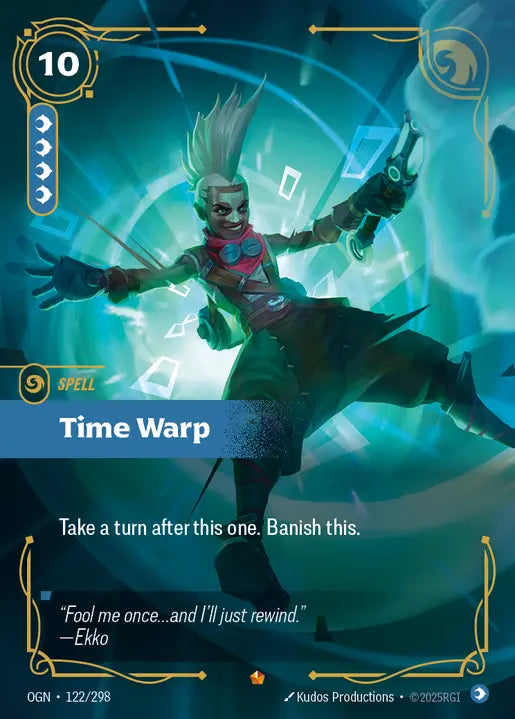 Time Warp Foil Epic Origins 122/298 NM
