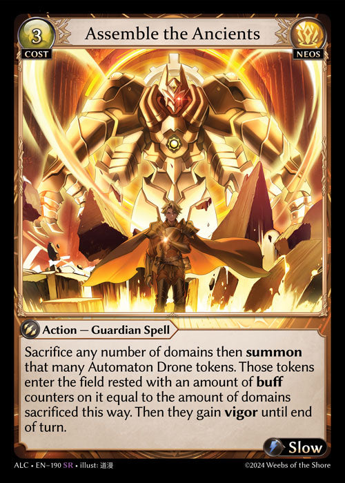 Assemble the Ancients Super Rare Alchemical Revolution 190 NM