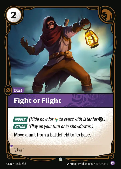 Fight or Flight Common Origins 168/298 NM