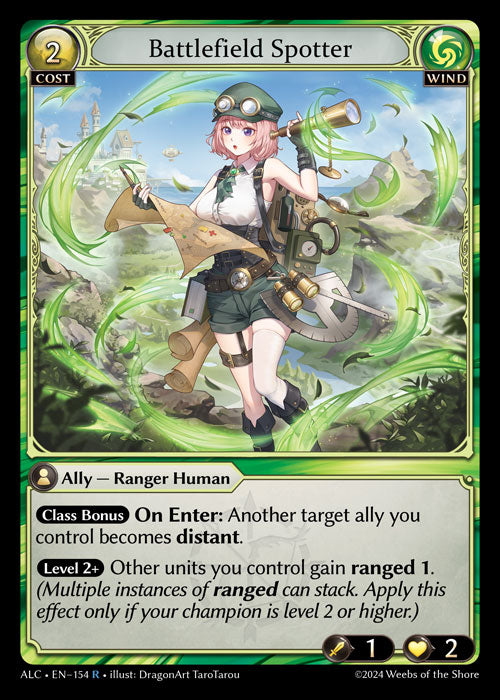 Battlefield Spotter Rare Alchemical Revolution 154 NM