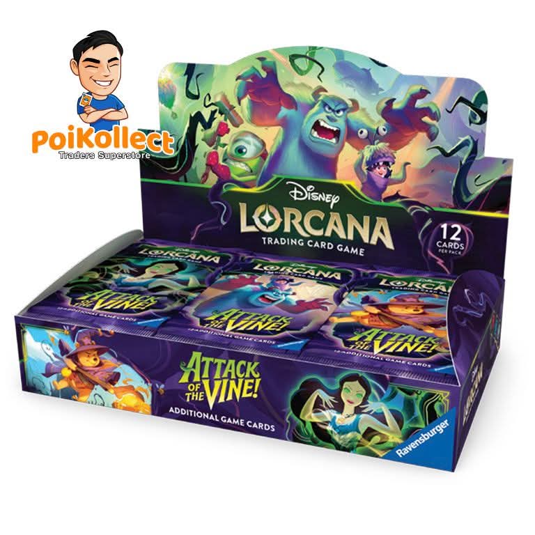 Disney Lorcana Chapter 13: Attack of the Vine Booster Box