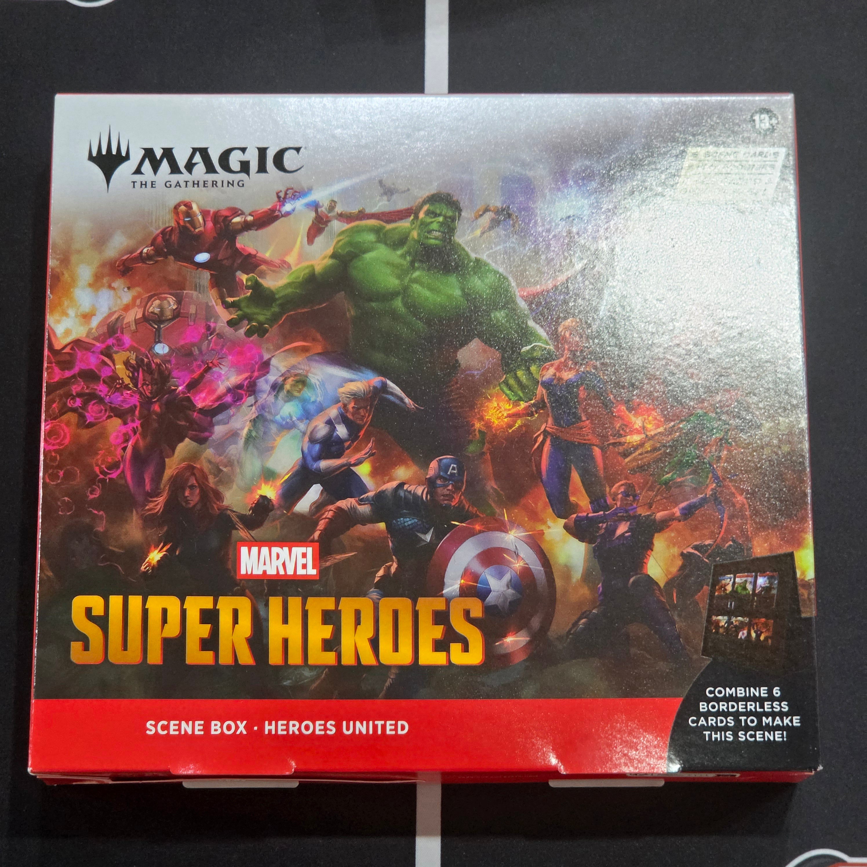 MTG Marvel Super Heroes Scene Box (Pair)