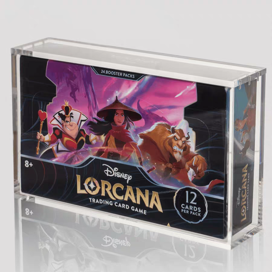 Acrylic Magnetic Disney Lorcana Booster Box Protector