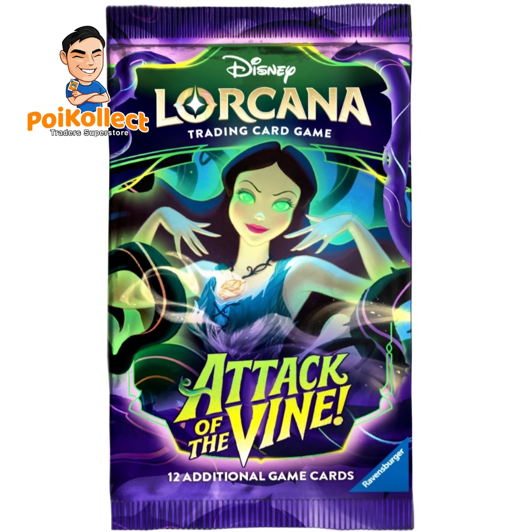 Disney Lorcana Chapter 13: Attack of the Vine Pack [Limit 6 Packs]