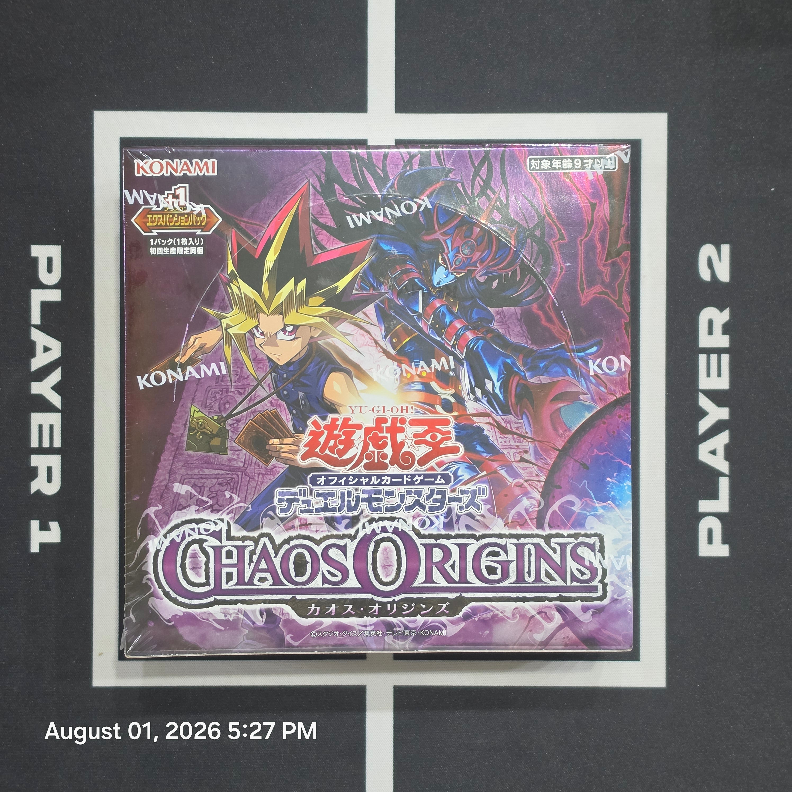 JP Yu Gi Oh Chaos Origin Booster Box